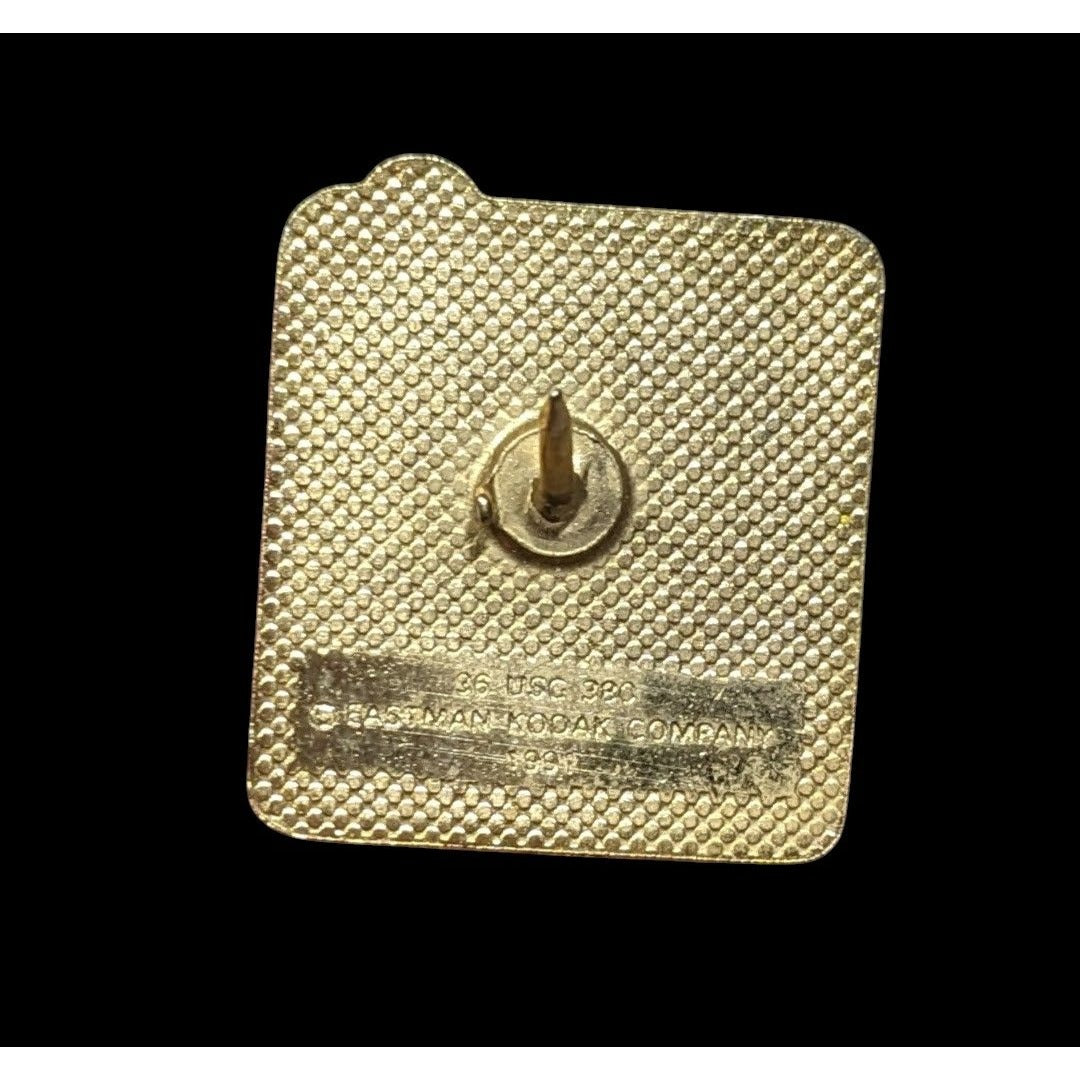 Vintage 90s Kodak Olympics Track Collectible Lapel Pin