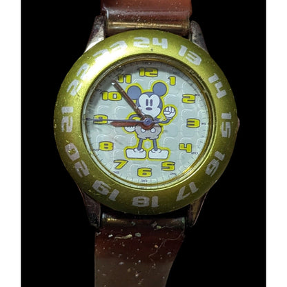 Vintage SII Seiko Disney Mickey Mouse Analog Watch