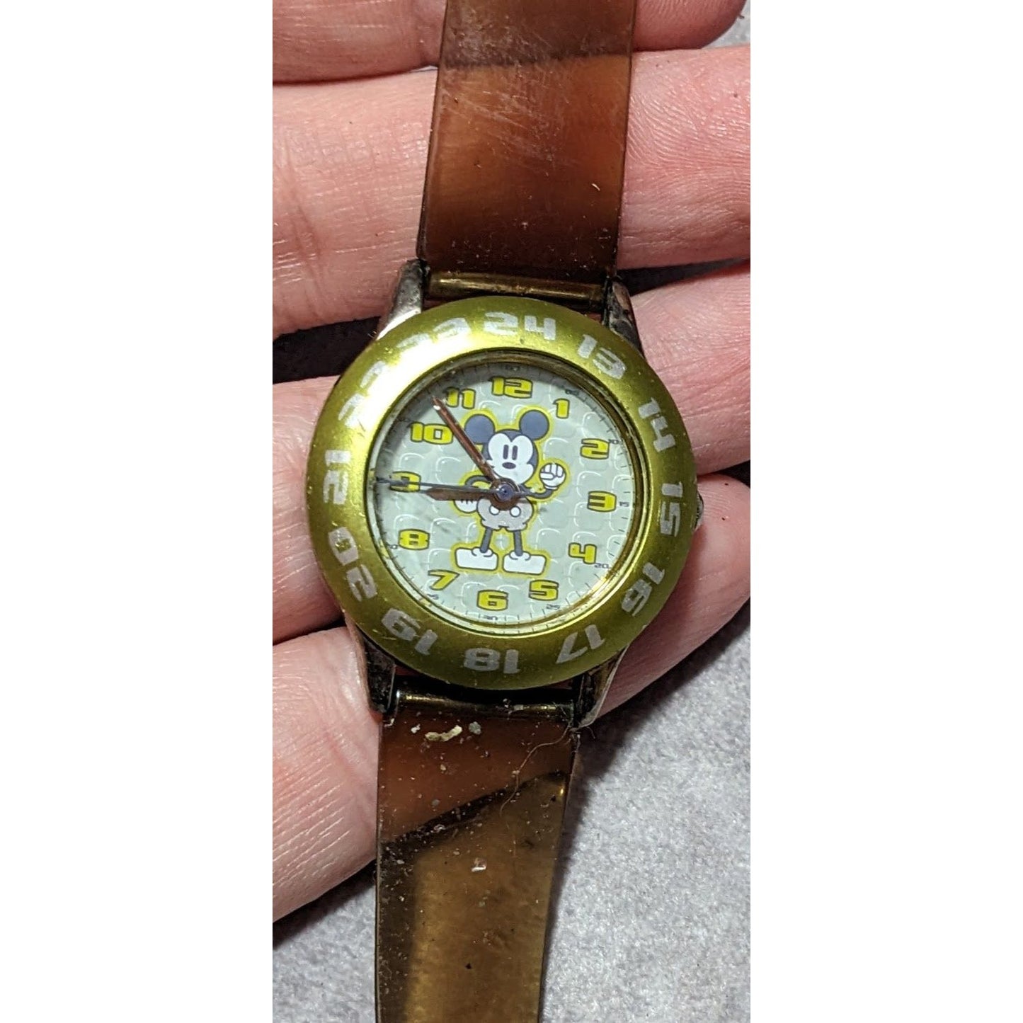 Vintage SII Seiko Disney Mickey Mouse Analog Watch