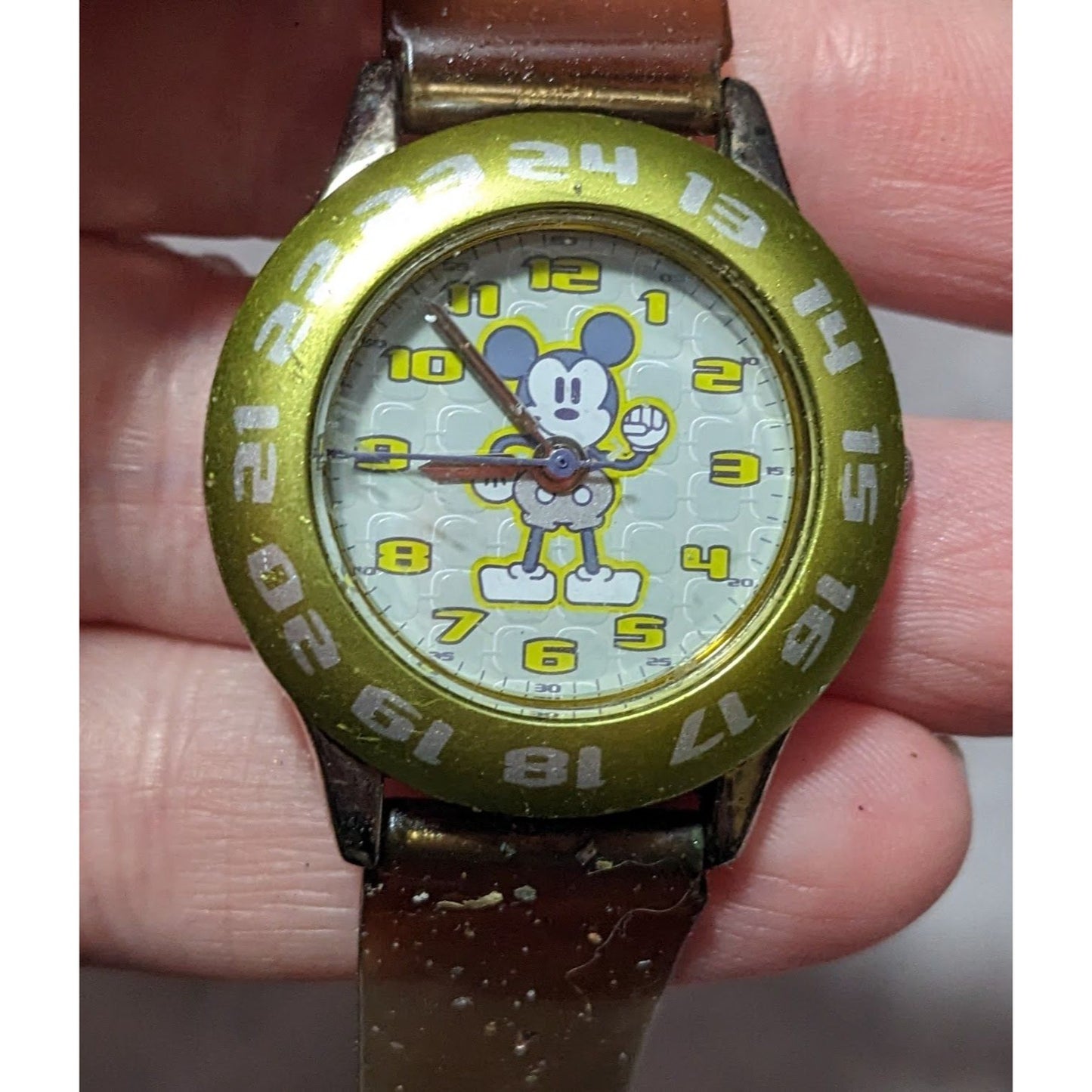 Vintage SII Seiko Disney Mickey Mouse Analog Watch