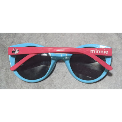 Kids Minnie Mouse Blue And Pink Polka Dot Sunglasses