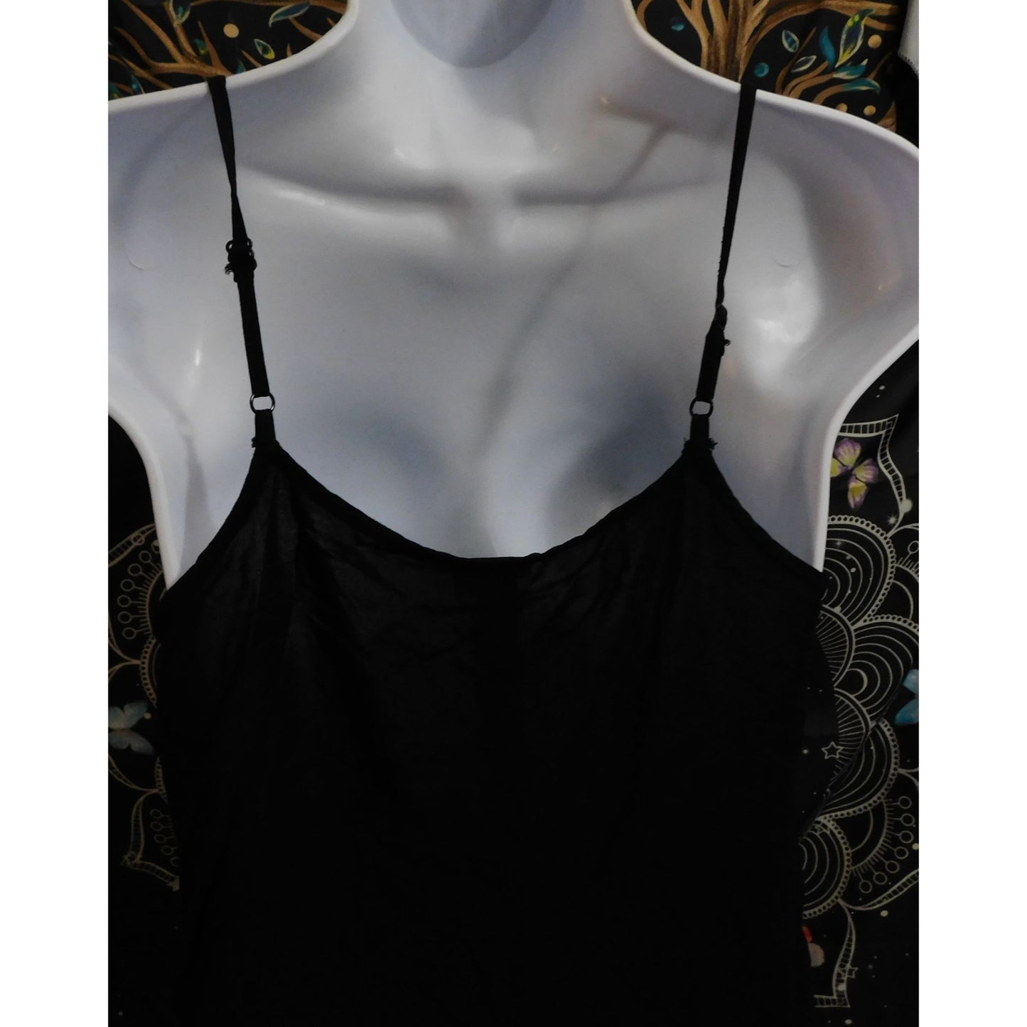 Merona Asymmetrical Beach Dress With Bohemian Print Edges