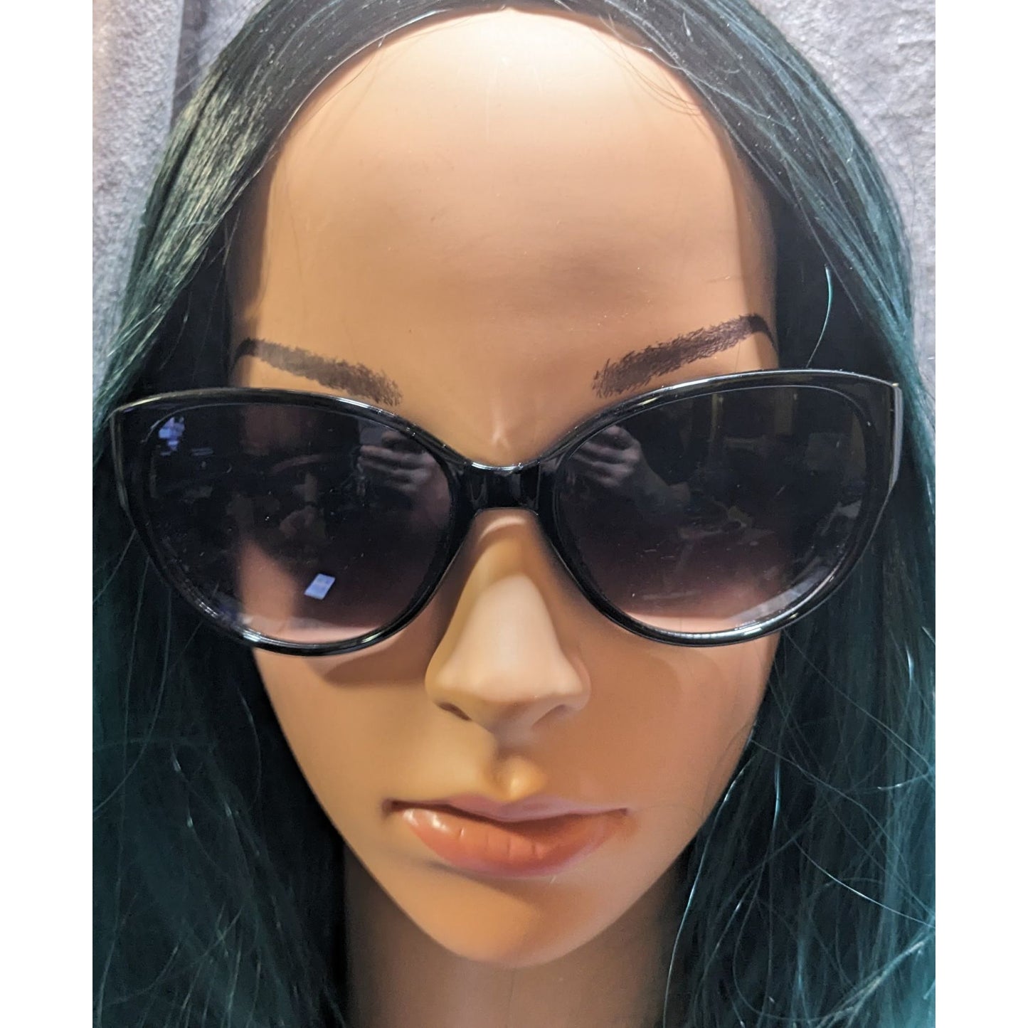 Kay by Kay Unger Black And Gold Sunglasses