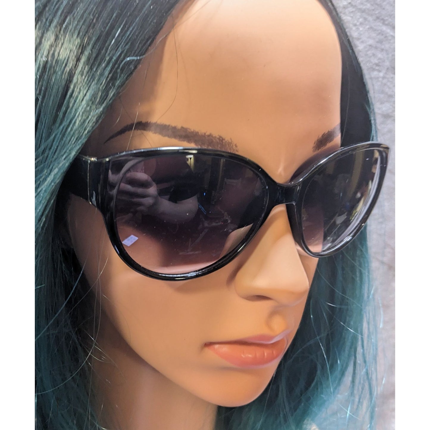 Kay by Kay Unger Black And Gold Sunglasses