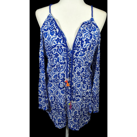 Nanette Lepore Tanavera Tunic Swim Cover Up Size XS