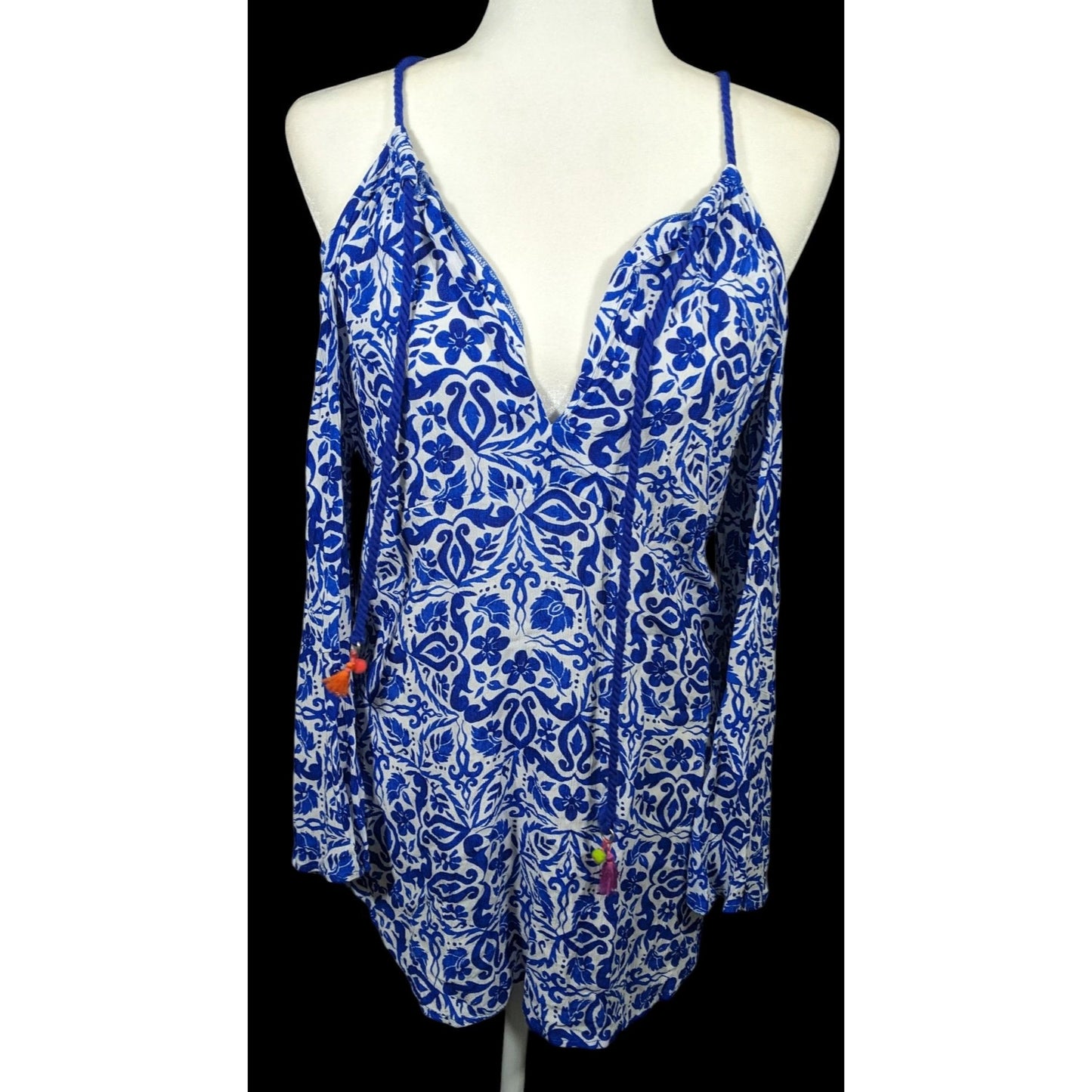 Nanette Lepore Tanavera Tunic Swim Cover Up Size XS