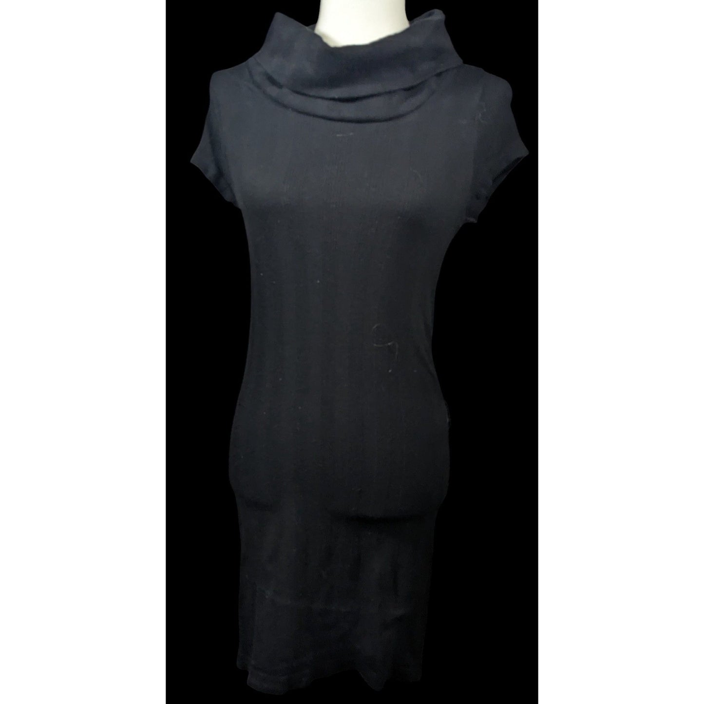 JJ Authentic Corporate Goth Cowl Neck Sweater Dress Size M/L