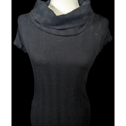 JJ Authentic Corporate Goth Cowl Neck Sweater Dress Size M/L