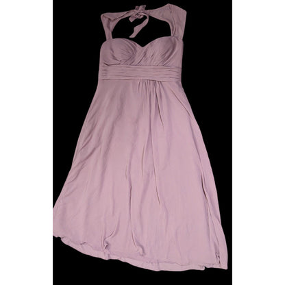 Whimsical Bill Levkoff Muted Purple Formal Dress