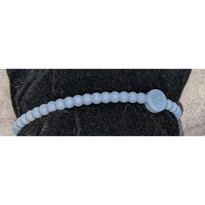 Faith Christian Ryan & Rose Jesus Edition Cutie Bracelet Gray Silicone Cross Bracelet