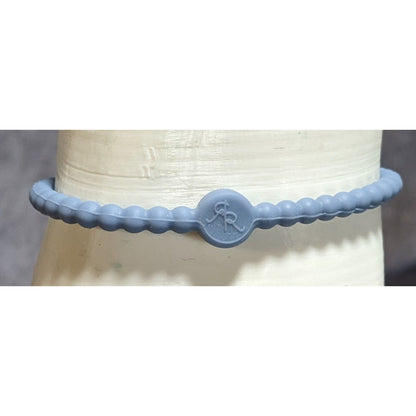 Faith Christian Ryan & Rose Jesus Edition Cutie Bracelet Gray Silicone Cross Bracelet