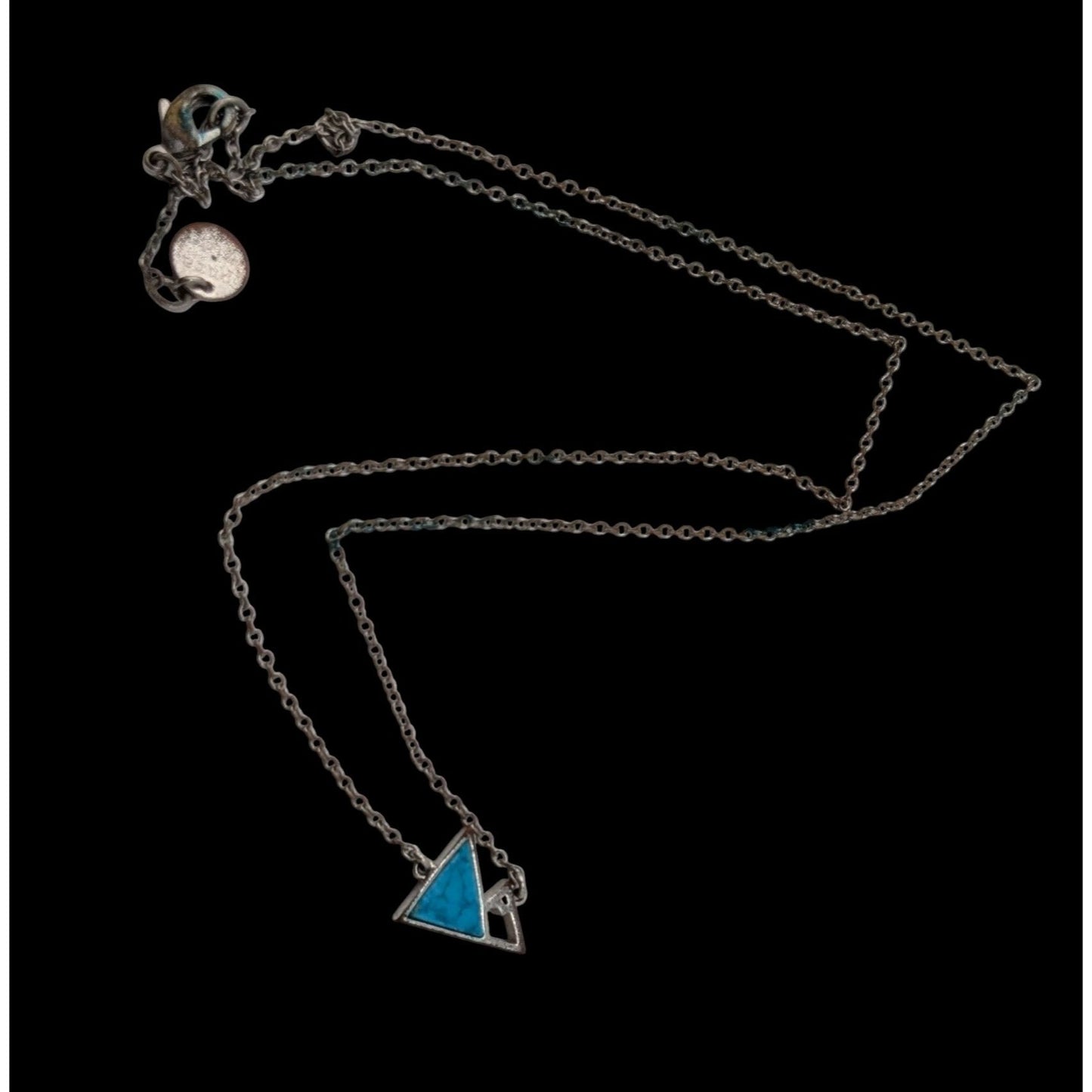 Pure Vida Outdoors Minimalist Mountain Pendant Necklace