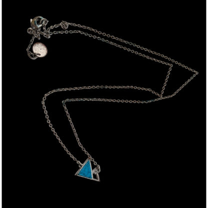 Pure Vida Outdoors Minimalist Mountain Pendant Necklace