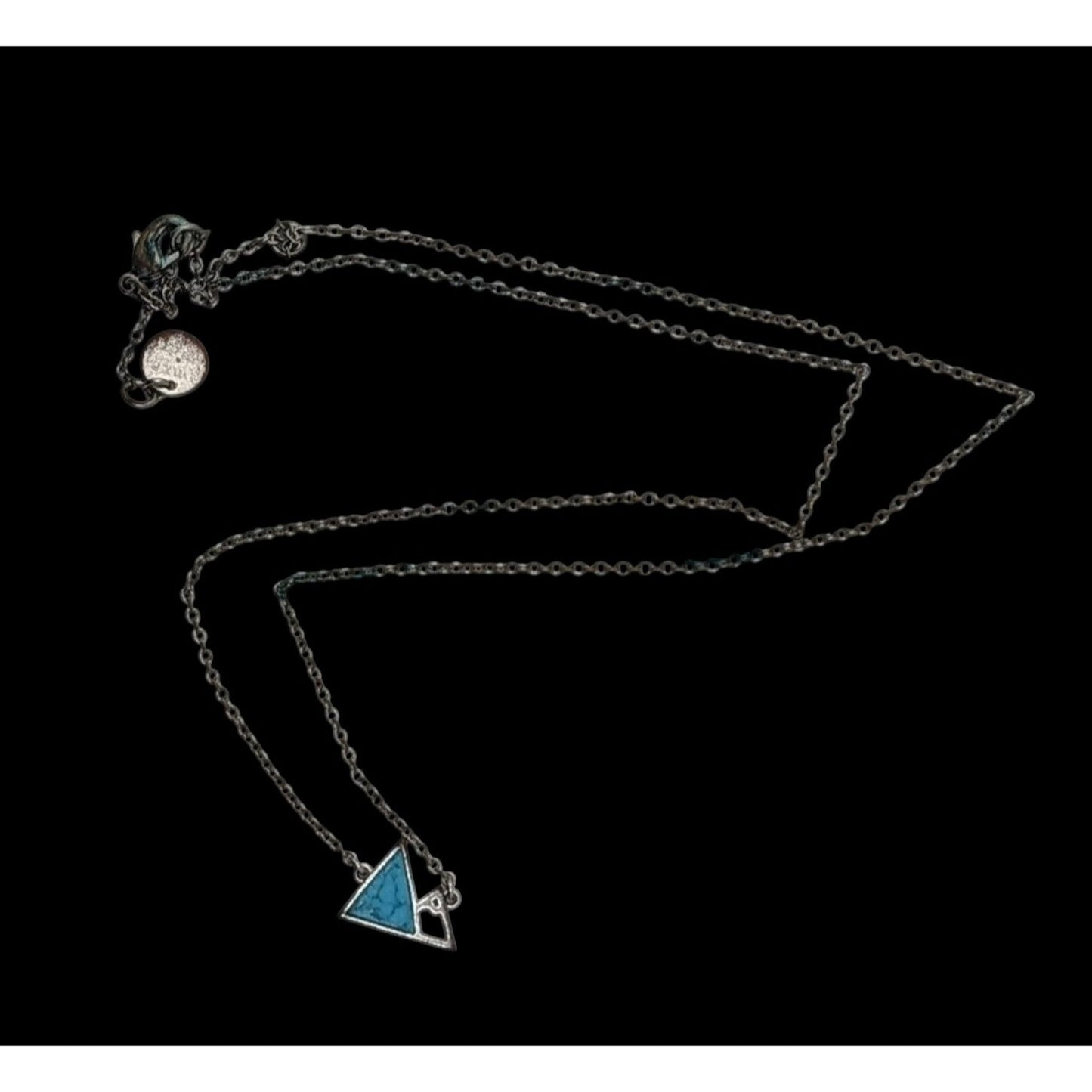 Pure Vida Outdoors Minimalist Mountain Pendant Necklace
