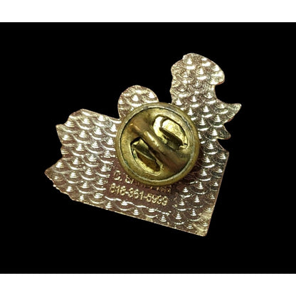 Vintage 1997 PSWBA Bowling Angel Lapel Pin