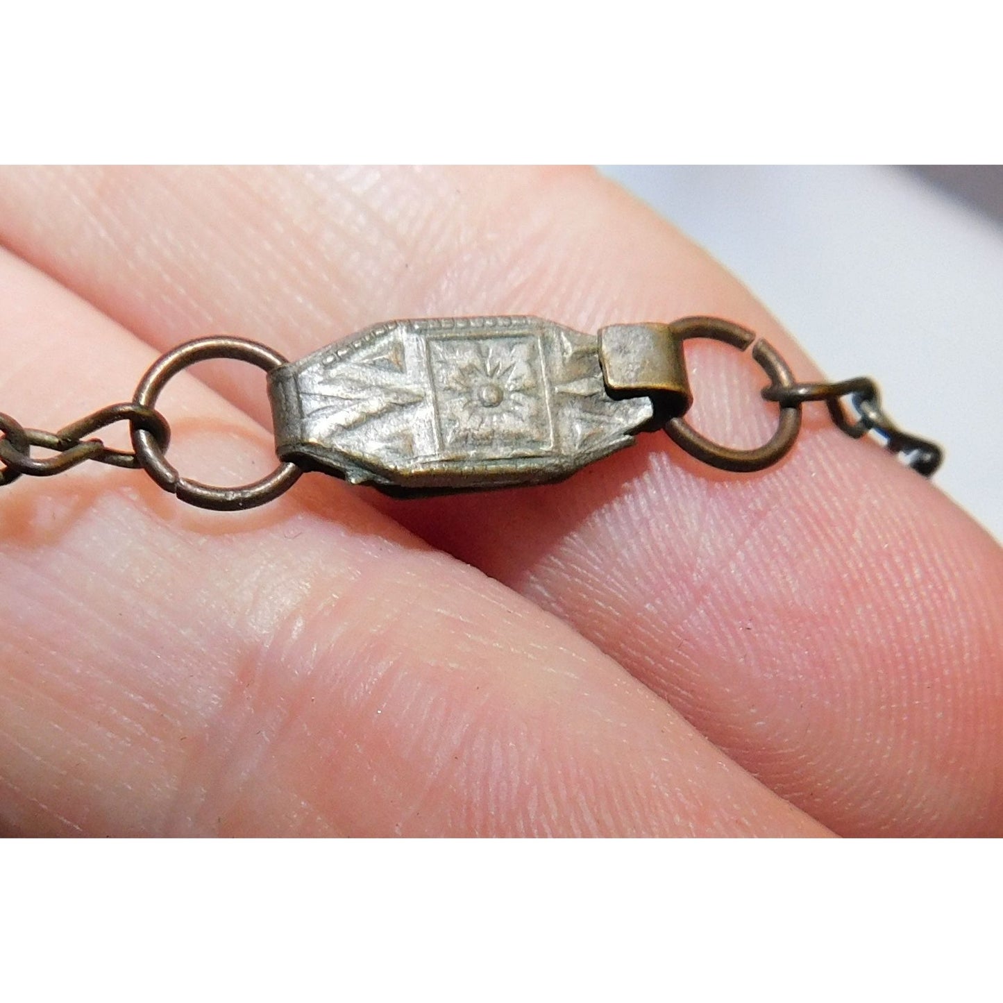 Vintage Purple And Pink Woven Sombrero Necklace