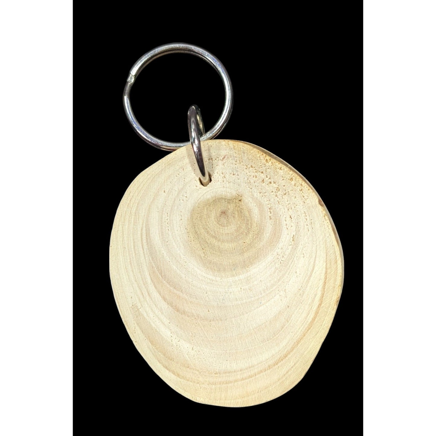 Costa Rica Butterfly Painted Wooden Keychain