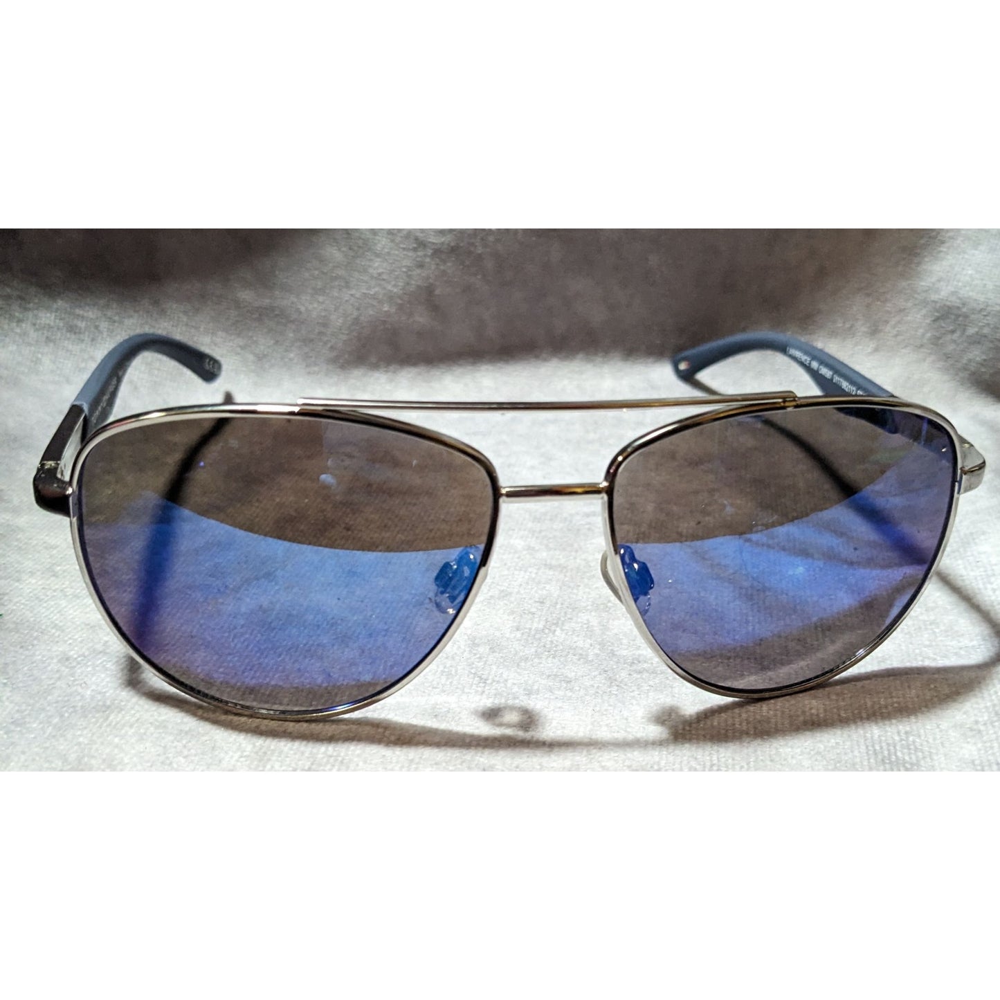 Tommy Hilfiger Lawrence OM587 Blue Aviator Sunglasses