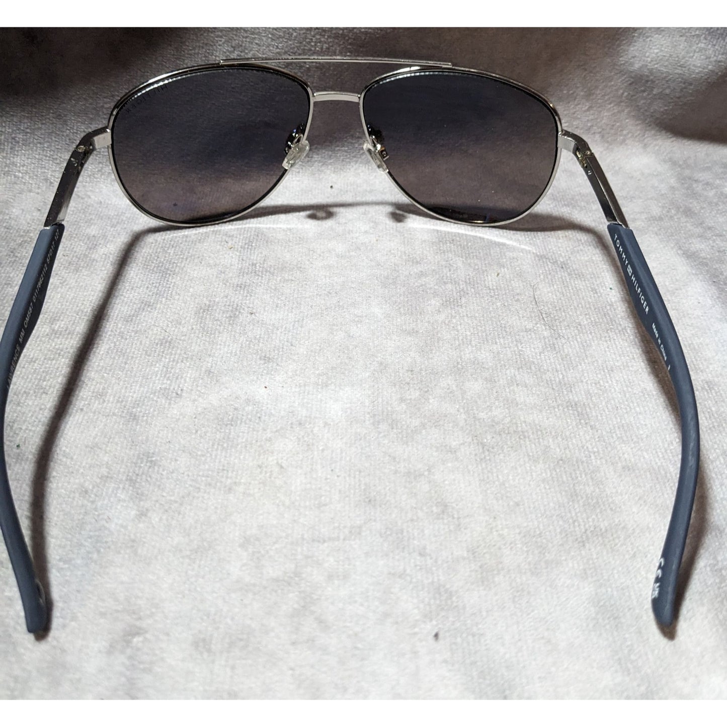 Tommy Hilfiger Lawrence OM587 Blue Aviator Sunglasses