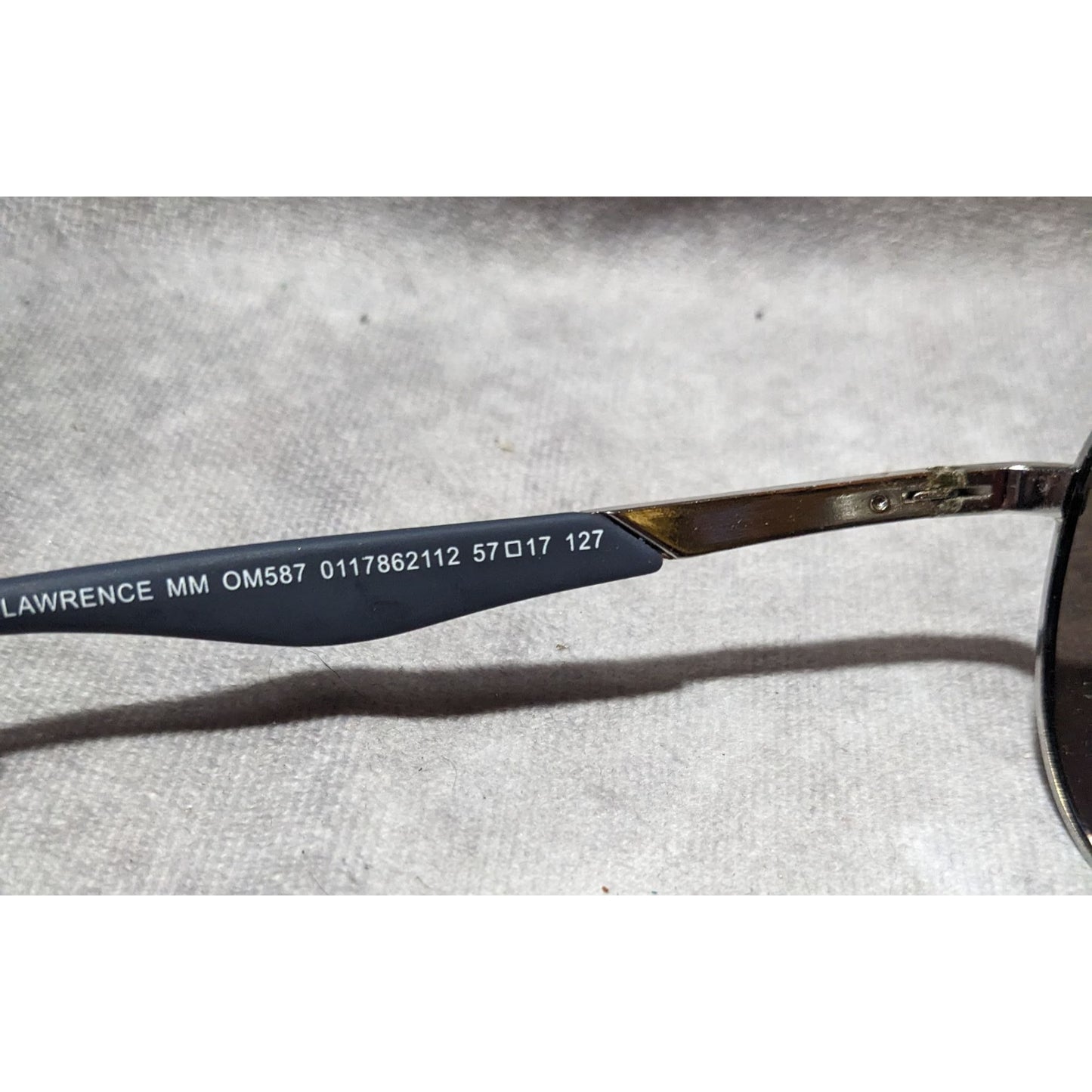 Tommy Hilfiger Lawrence OM587 Blue Aviator Sunglasses