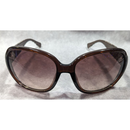 Coach S3010 Preppy Translucent Brown Monogram Sunglasses
