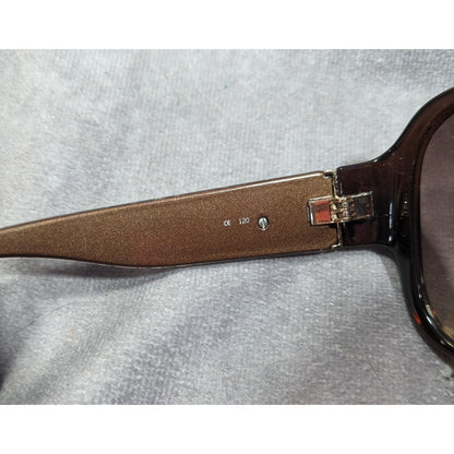 Coach S3010 Preppy Translucent Brown Monogram Sunglasses
