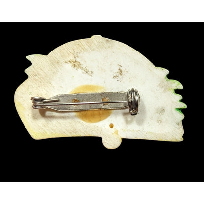 Vintage Taco Figural Brooch With Painted Details