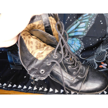 G by Guess Black Moto Boots Size 9.5 Womens