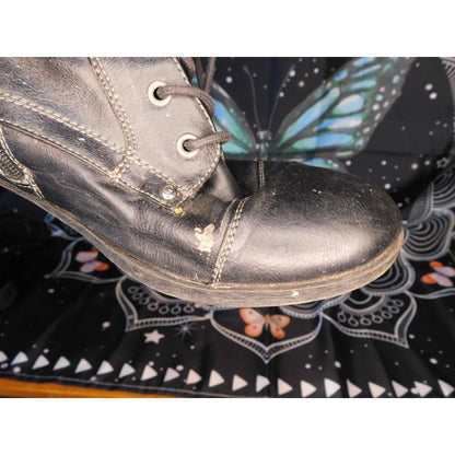 G by Guess Black Moto Boots Size 9.5 Womens