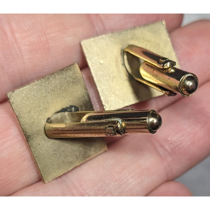 Vintage Buick Professional Salesman Gold Tone Cuff Links