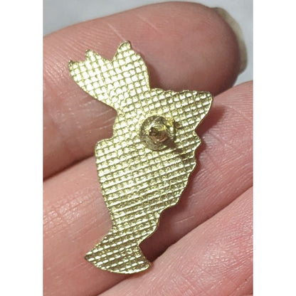 First Communion Gold Tone Enamel Filled Lapel Pin