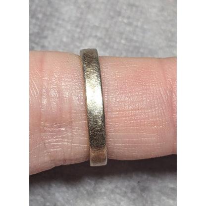 Minimalist Gold Tone Over Sterling Silver Single Cubic Zirconia Ring