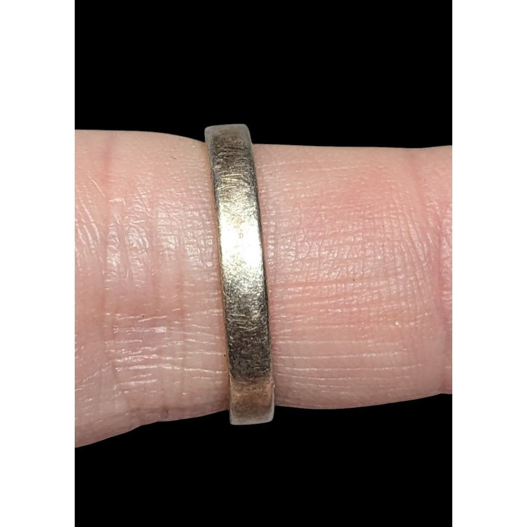 Minimalist Gold Tone Over Sterling Silver Single Cubic Zirconia Ring