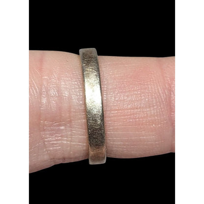 Minimalist Gold Tone Over Sterling Silver Single Cubic Zirconia Ring