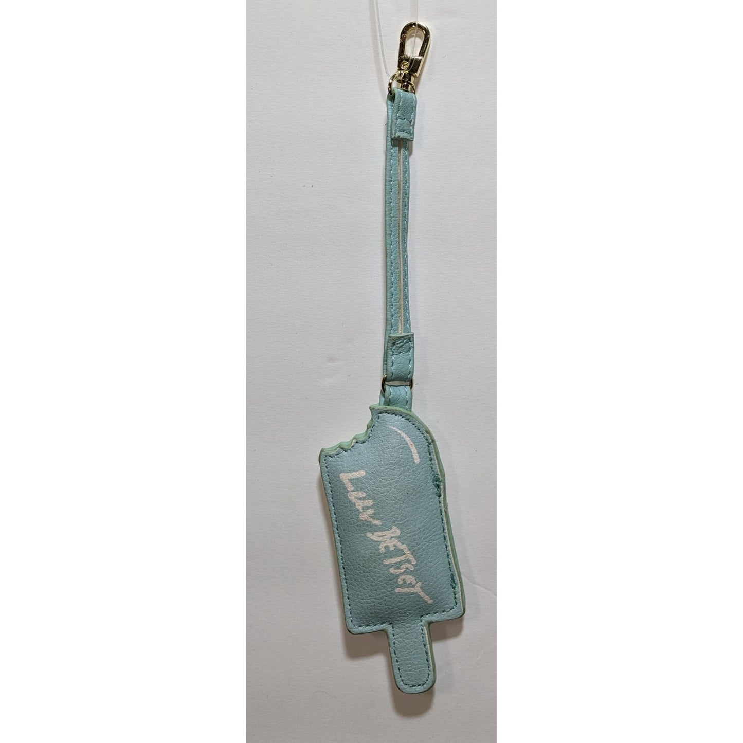 Luv Betsey Johnson Ice Cream Popsicle Keychain Bag Charm With Gold Clip