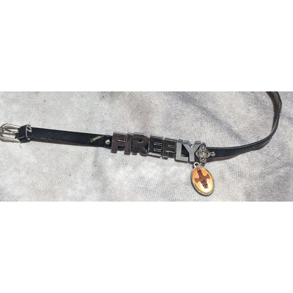 Y2K Geek Fandom Firefly Serenity Logo Silver Tone Charm Bracelet