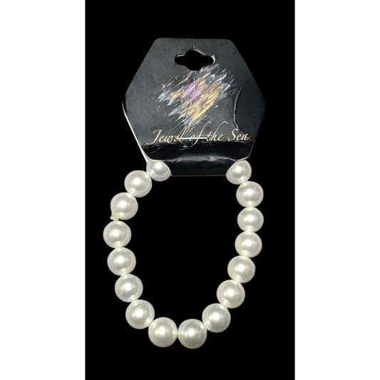 Jewel Of The Sea Mother Of Pearl Beaded Bracelet