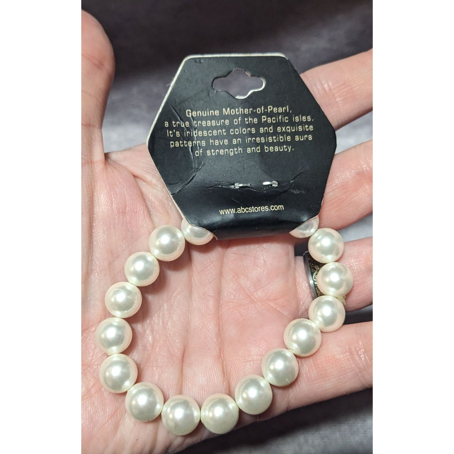 Jewel Of The Sea Mother Of Pearl Beaded Bracelet