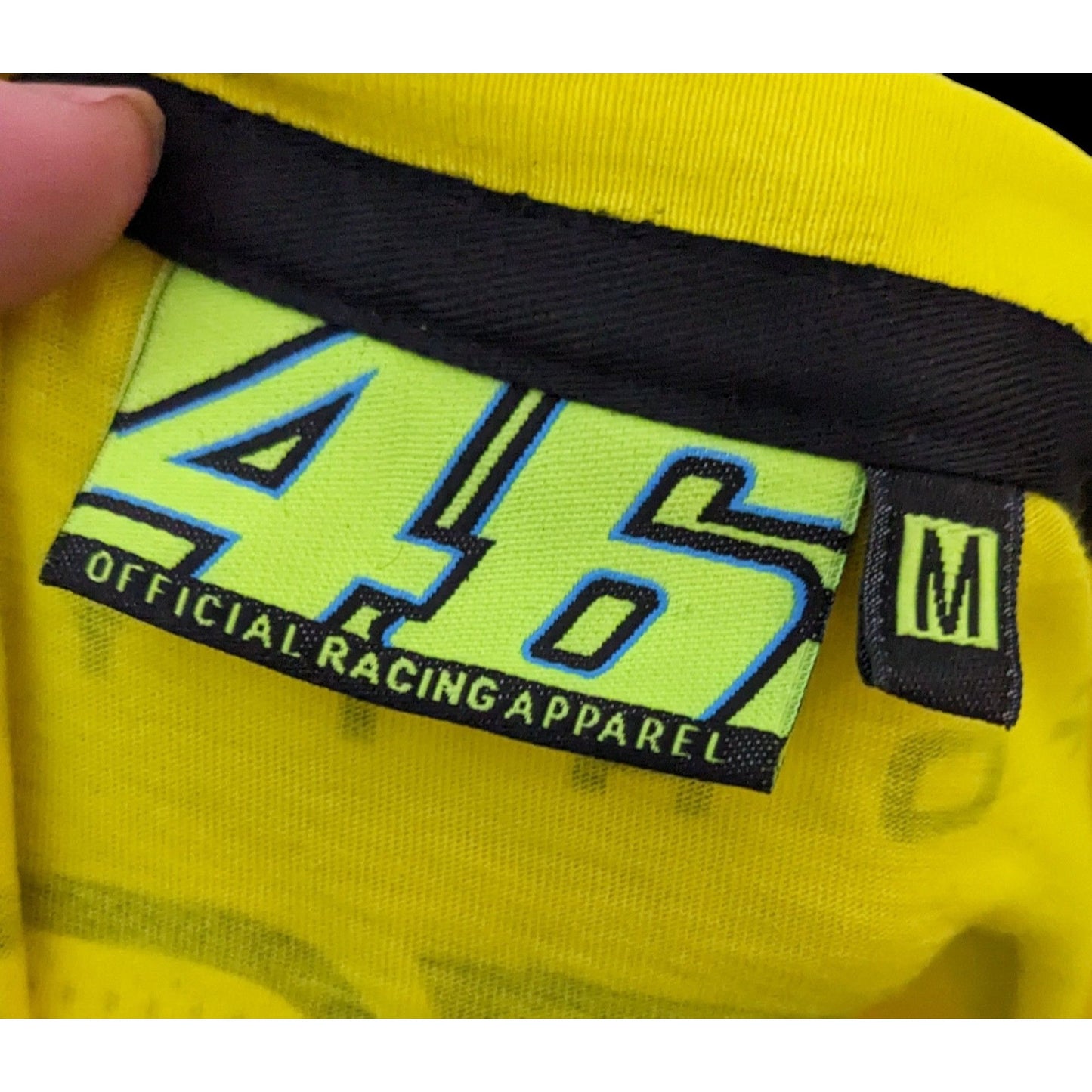 Valentino Rossi VR46 The Doctor Racing Shirt Size Medium
