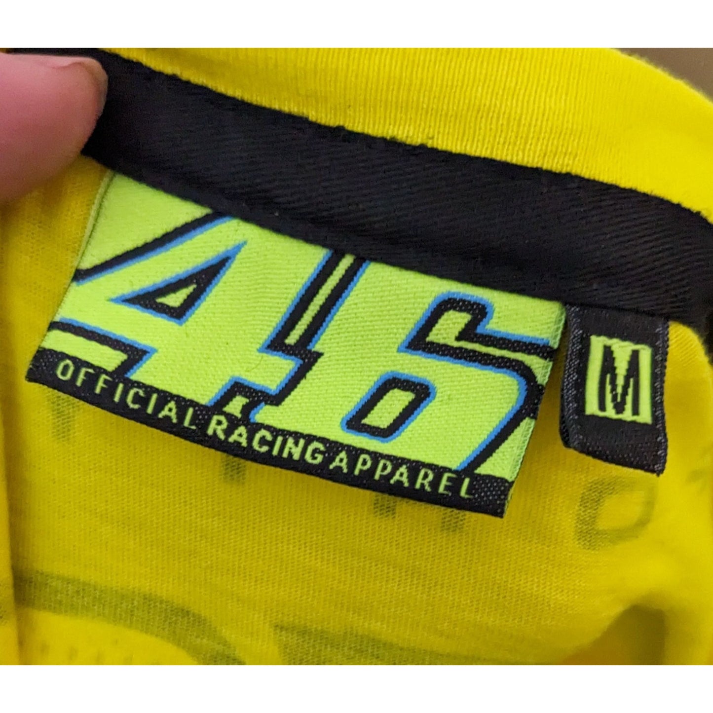 Valentino Rossi VR46 The Doctor Racing Shirt Size Medium
