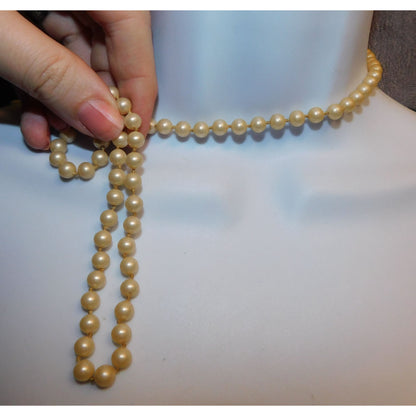 Vintage Marvella Faux Pearl Beaded Necklace