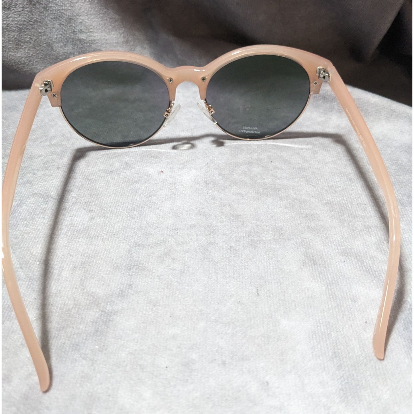 Old Navy Pink Half Frame Mirror Sunglasses