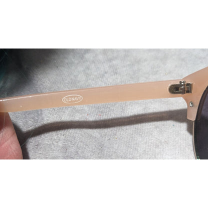 Old Navy Pink Half Frame Mirror Sunglasses