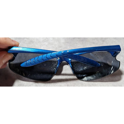 Piranha Blue Metallic Classic Sporty Sunglasses