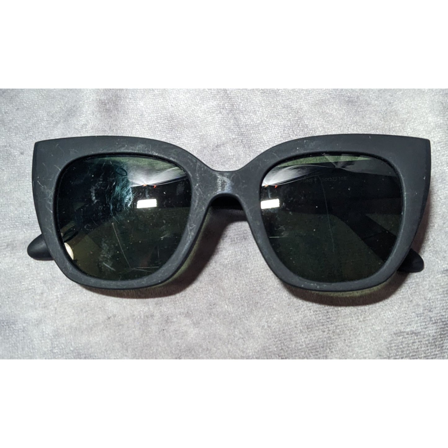 Toms Black Cateye Traveler Collection Sydney Sunglasses