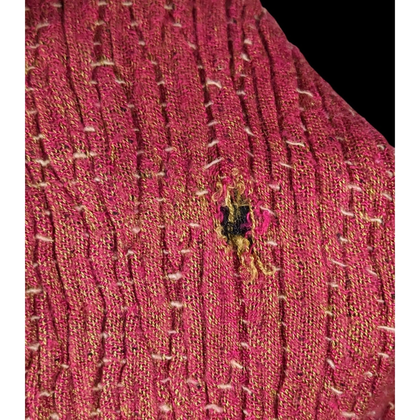 Vintage Bohemian Grey And Pink Floral Embroidered Scarf