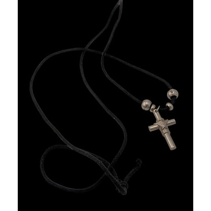 Casual Religious Silver Tone Cross Necklace