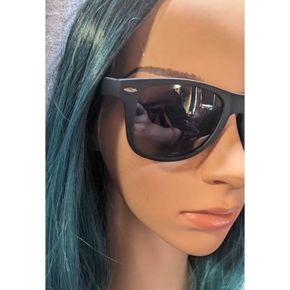 Retro Black Kaliyadi Velvet Touch Sunglasses