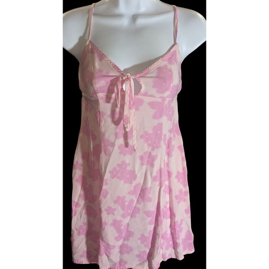 Wild Fable Floral Mini Dress Pink Romantic Babydoll Summer