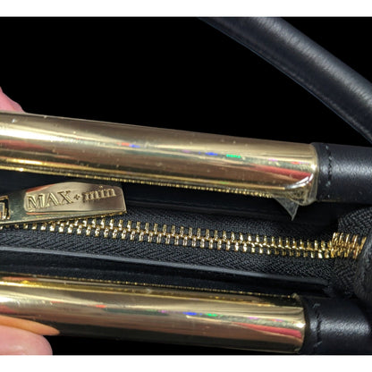 Max + Min Micro-Mini Meru Clutch In Black